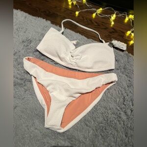 J.Crew Scrunchie Sweetheart Bikini 2X - set